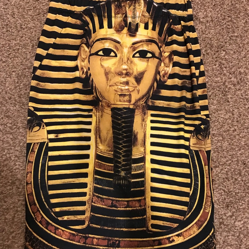 king tut midi skirt print stretchy Cemi Ceri brand